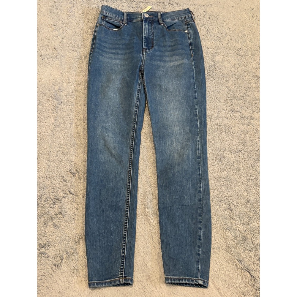 Free People FP Jeans Womens 27 Medium Wash Blue Stretch Classic 61855-16515125